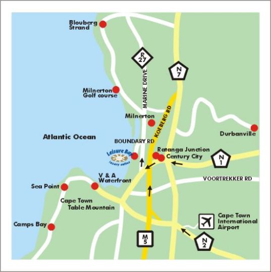 Leisure Bay Luxury Suites Milnerton, South Africa