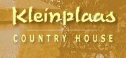 Kleinplaas Country House