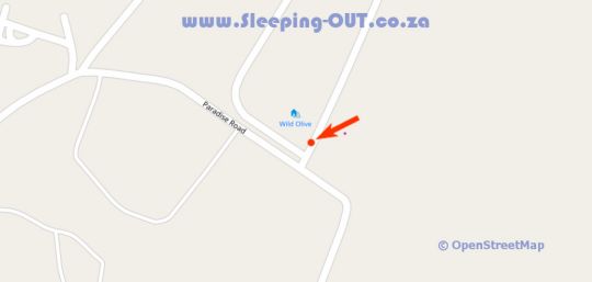 Map Random Harvest Country Cottages in Muldersdrift  West Rand  Gauteng  Suid-Afrika