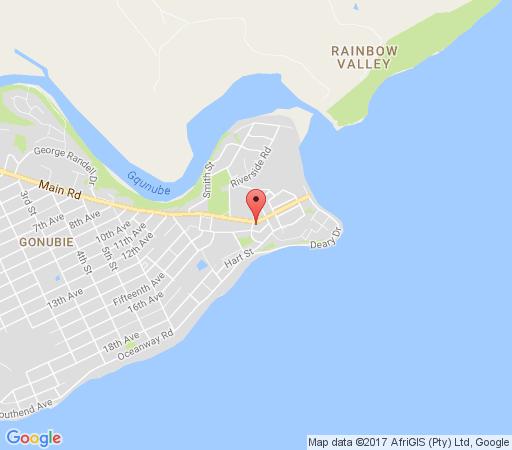 Map Rose and Ale SelfCatering Accommodation in Gonubie  East London  Amatole  Eastern Cape  Afrique du Sud