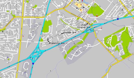 Map Das Kleine Wunder B&B in Centurion Central  Centurion  Pretoria / Tshwane  Gauteng  Südafrika