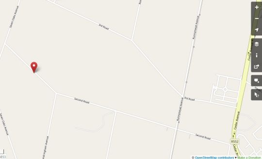 Map Hoopoe Haven Guest House in Chartwell  Sandton  Johannesburg  Gauteng  Zuid-Afrika