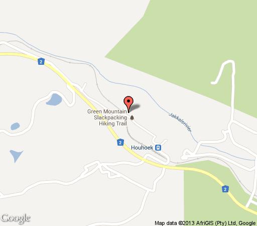 Map Wildekrans Country House in Grabouw  Overberg  Western Cape  South Africa