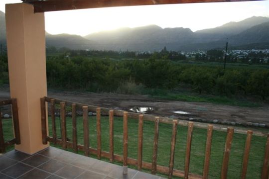 Map Le Domaine Farm Cottages in Montagu  Breede River Valley  Western Cape  Afrique du Sud