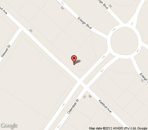 Map Grünlust Guest House in Odendaalsrus  Lejweleputswa  Free State  Suid-Afrika