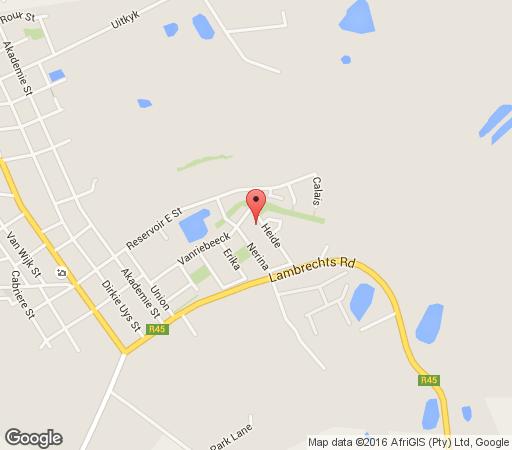 Map Petit Grande Plaisir selfcatering guesthouse in Franschhoek  Cape Winelands  Western Cape  South Africa