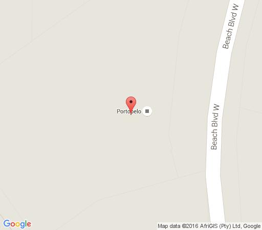 Map Mosselbay Portobelo no.25 in Mossel Bay  Garden Route  Western Cape  Südafrika