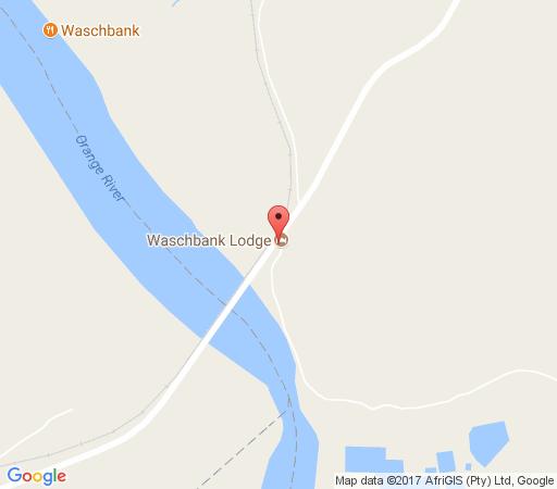 Map Waschbank River Lodge in Gariep Dam  Xhariep (Southern Free State)  Free State  South Africa