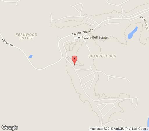 Map Sparrebosch Views in Knysna  Garden Route  Western Cape  Zuid-Afrika