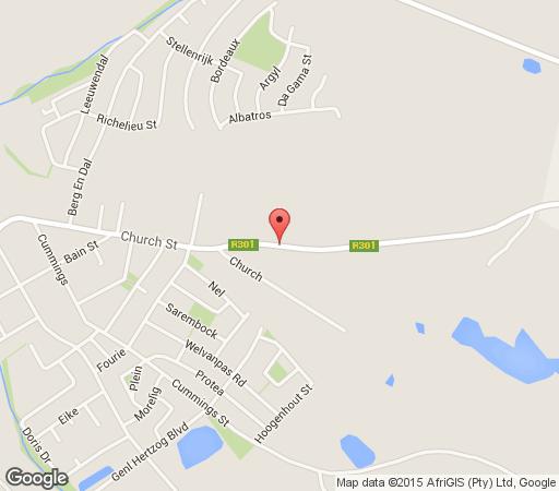 Map Monte Vidéo Guest House in Wellington  Cape Winelands  Western Cape  Zuid-Afrika