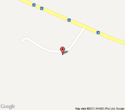 Map Huntshoek Lodge in Frontier Country  Cacadu (Sarah Baartman)  Eastern Cape  South Africa