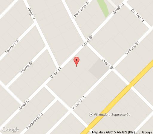 Map Berg en Dal in Villiersdorp  Overberg  Western Cape  South Africa