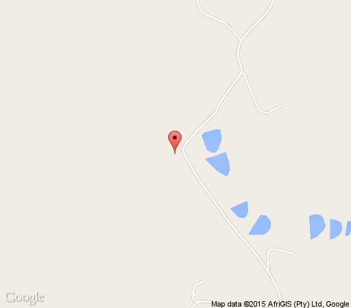 Map Riverman Cabin in Dullstroom  Highlands  Mpumalanga  Suid-Afrika