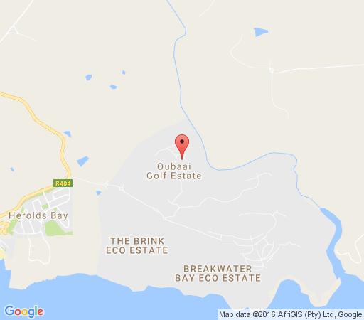 Map Oubaai Village Heights 34 in George  Garden Route  Western Cape  Afrique du Sud