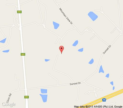 Map Hartley Manor Guest House in Muldersdrift  West Rand  Gauteng  South Africa