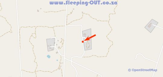 Map Rus Tevrede in Dinokeng South  Metsweding District  Gauteng  Zuid-Afrika