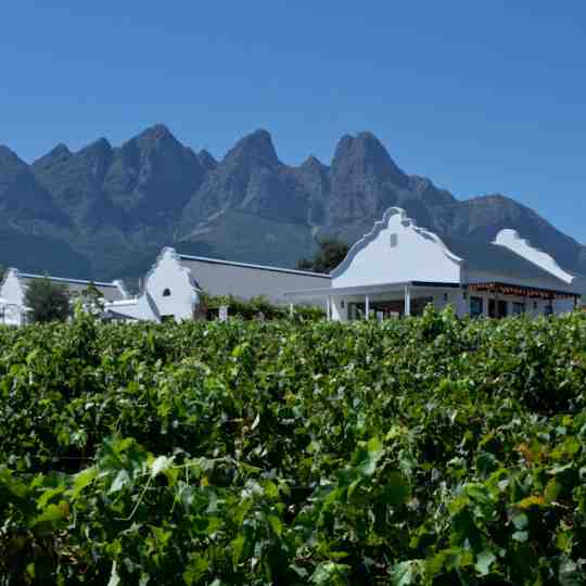 Map Dunstone Country House in Wellington  Cape Winelands  Western Cape  Südafrika
