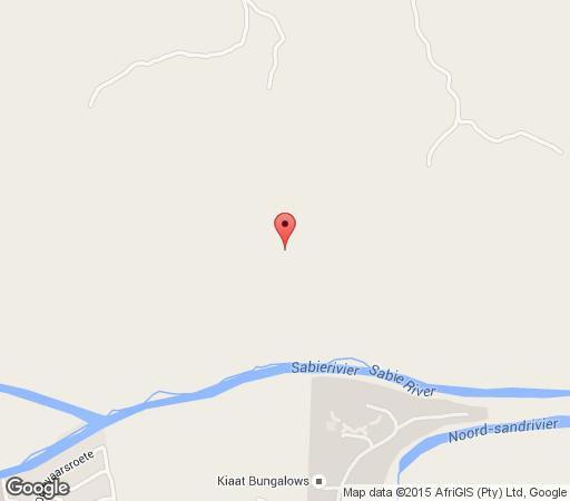 Map Kiaat Bungalows & Caravan Park in Hazyview  The Panorama  Mpumalanga  Zuid-Afrika