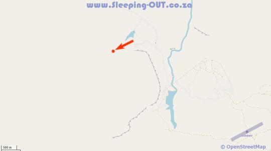 Map Lakeside Lodge in Mokopane  Waterberg  Bushveld  Limpopo  Südafrika