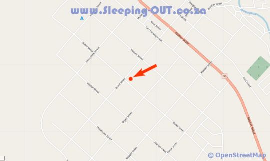 Map Purple House B And B in Smithfield  Xhariep (Southern Free State)  Free State  South Africa