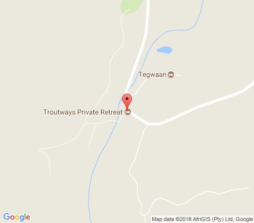 Map Troutways  in Waterval Boven  Highlands  Mpumalanga  Afrique du Sud