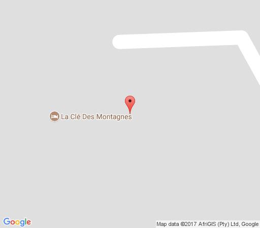 Map La Clé Des Montagnes in Franschhoek  Cape Winelands  Western Cape  Afrique du Sud