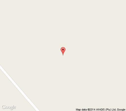 Map Rushoek Lodge in Bloemfontein  Mangaung  Free State  Afrique du Sud