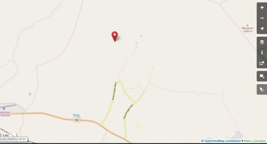 Map Assegai Rest  in Robertson  Breede River Valley  Western Cape  Südafrika