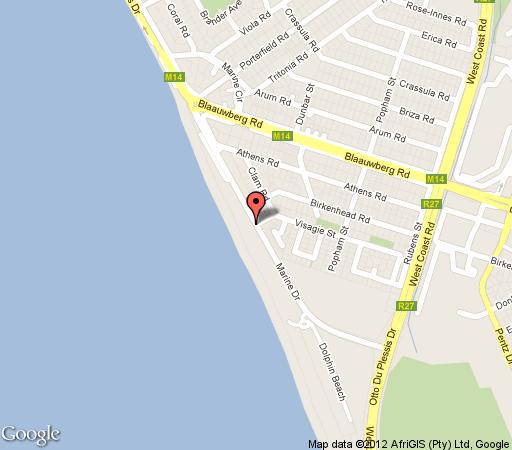 Map Table Mountain View 2 in Table View  Blaauwberg  Le Cap  Western Cape  Afrique du Sud