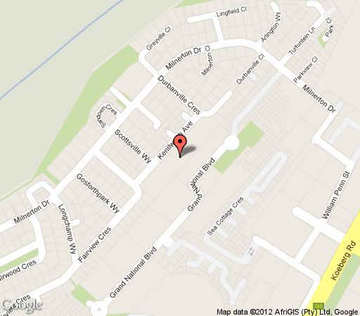 Map Meicopozis Unit 80 in Milnerton  Blaauwberg  Kapstadt  Western Cape  Südafrika