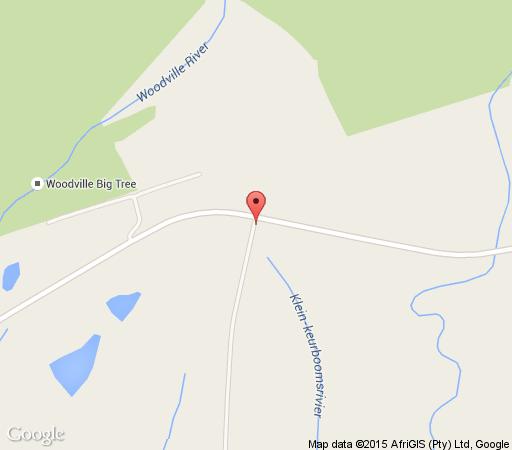 Map Oakhurst Farm Cottages in Wilderness  Garden Route  Western Cape  Afrique du Sud