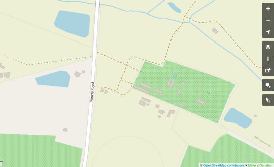 Map Vredenburg Manor House in Somerset West  Helderberg  Western Cape  Zuid-Afrika