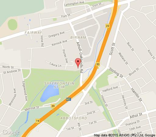 Map Villa Moyal  in Melrose  Sandton  Johannesburg  Gauteng  South Africa