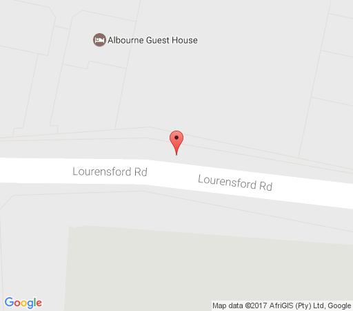 Map Albourne Boutique Guest House in Somerset West  Helderberg  Western Cape  South Africa