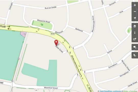 Map  Heide Self-Catering Apartments in Bellville  Northern Suburbs (CPT)  Cape Town  Western Cape  South Africa