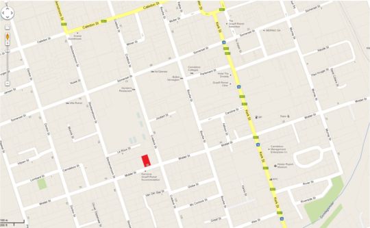 Map Eagle\'s Nest in Graaff-Reinet  Cacadu (Sarah Baartman)  Eastern Cape  Südafrika