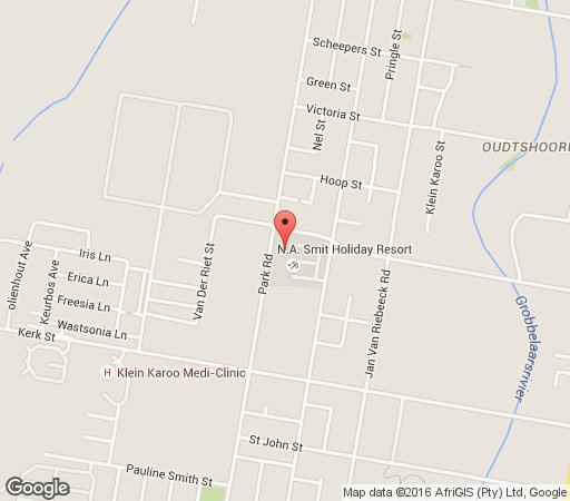 Map El Dorado Official Accommodation in Oudtshoorn  Klein Karoo  Western Cape  Suid-Afrika