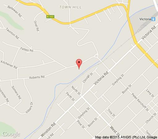 Map Town View in Clarendon  Pietermaritzburg  Midlands  KwaZulu Natal  Südafrika