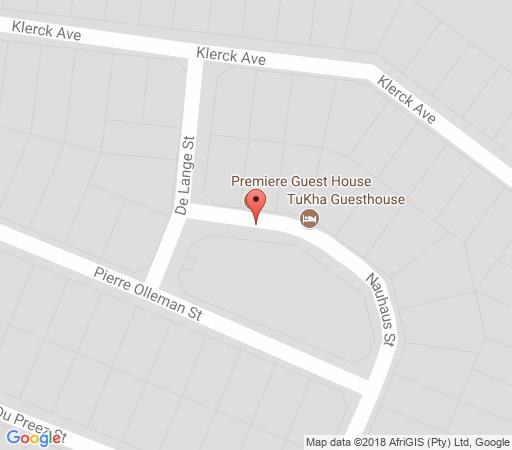 Map Premiere Guest House in Brandwag  Bloemfontein  Mangaung  Free State  Zuid-Afrika