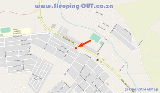 Map Pascals of Napier in Napier  Overberg  Western Cape  Zuid-Afrika
