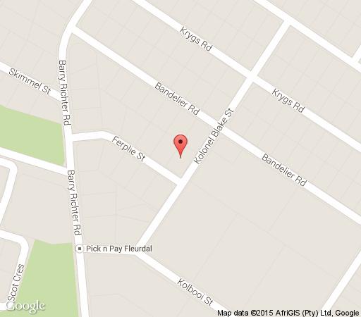 Map Rest @ Blake in Bloemfontein  Mangaung  Free State  South Africa