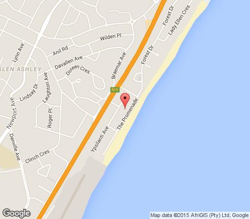 Map Bentley on the Beach in Umhlanga Rocks  Umhlanga  Northern Suburbs (DBN)  Durban and Surrounds  KwaZulu Natal  Suid-Afrika