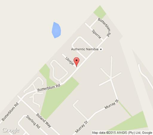 Map De Kleine Herberg in Durbanville  Northern Suburbs (CPT)  Kapstadt  Western Cape  Südafrika