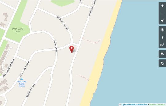 Map Beachy Head 61 in Plettenberg Bay  Garden Route  Western Cape  South Africa
