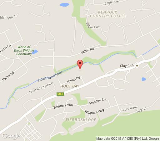Map Kairos Lodge in Hout Bay  Atlantic Seaboard  Le Cap  Western Cape  Afrique du Sud