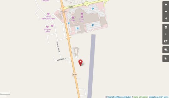 Map Hotel Numbi and Garden Suites in Hazyview  The Panorama  Mpumalanga  Zuid-Afrika