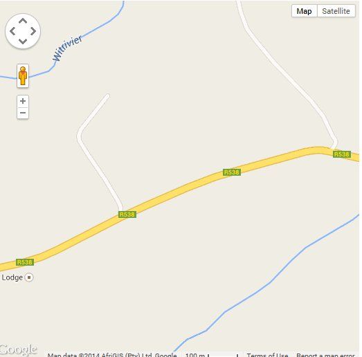Map Nut Grove Manor in White River  The Panorama  Mpumalanga  South Africa