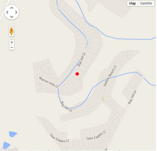Map Martins Nest in White River  The Panorama  Mpumalanga  South Africa