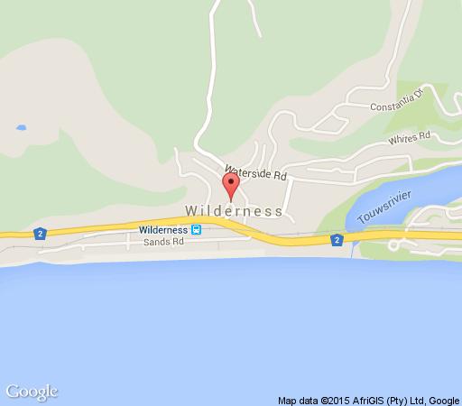 Map Cinnamon Boutique Guest House  in Wilderness  Garden Route  Western Cape  Zuid-Afrika