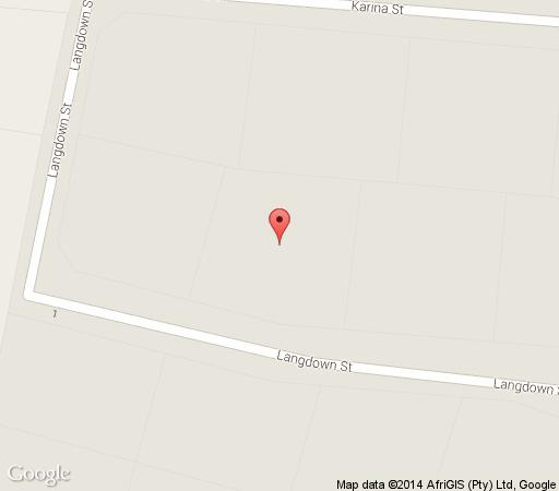 Map Langdown Family Home in Plettenberg Bay  Garden Route  Western Cape  Südafrika